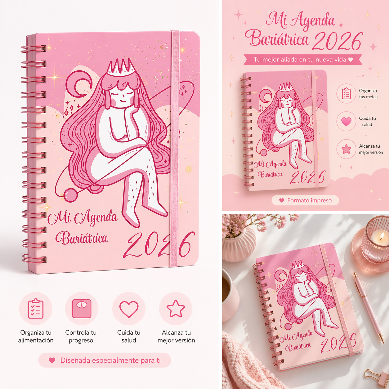 Agenda Bariátrica 2026 - Edición Princesa